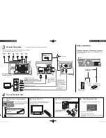 Предварительный просмотр 2 страницы Panasonic SCBT230 - BLU RAY HOME THEATER SYSTEM Easy Setting Manual