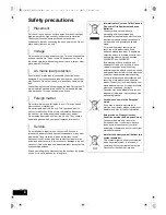 Preview for 4 page of Panasonic SCBTT350 - 3D BLU-RAY HOME THEATRE Operating Instructions Manual