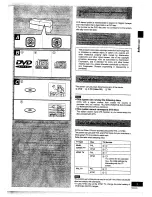 Preview for 8 page of Panasonic SCDV150 - MINISYS 5-D DVD CHGR Operating Instructions Manual