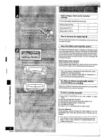 Preview for 35 page of Panasonic SCDV150 - MINISYS 5-D DVD CHGR Operating Instructions Manual