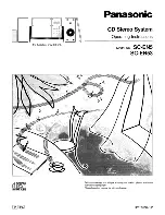 Preview for 1 page of Panasonic SCEN5 - DESKTOP CD AUDIO SYS Operating Instructions Manual