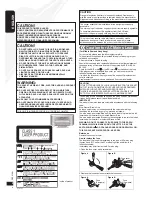 Preview for 2 page of Panasonic SCHC20 - COMPACT STEREO SYSTEM Operating Instructions Manual