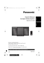 Panasonic SCHC28 Owner'S Manual preview