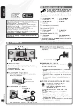 Preview for 4 page of Panasonic SCHC30 - COMPACT STEREO SYSTEM Operating Instructions Manual