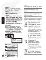 Предварительный просмотр 34 страницы Panasonic SCHC40 - COMPACT STEREO SYSTEM Operating Instructions Manual