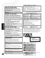 Предварительный просмотр 50 страницы Panasonic SCHC40 - COMPACT STEREO SYSTEM Operating Instructions Manual