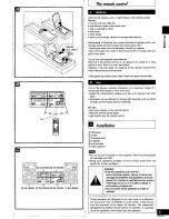 Предварительный просмотр 5 страницы Panasonic SCHD505 Operating Manual