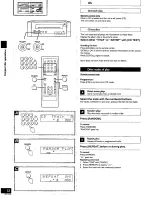 Предварительный просмотр 12 страницы Panasonic SCHD505 Operating Manual