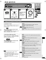 Предварительный просмотр 15 страницы Panasonic SCHT16 - A/V RECEIVER Operating Instructions Manual