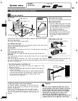 Предварительный просмотр 6 страницы Panasonic SCHT17 - A/V RECEIVER Operating Instructions Manual