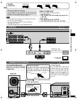 Предварительный просмотр 9 страницы Panasonic SCHT17 - A/V RECEIVER Operating Instructions Manual