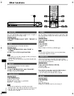 Предварительный просмотр 20 страницы Panasonic SCHT17 - A/V RECEIVER Operating Instructions Manual