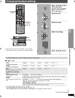 Предварительный просмотр 21 страницы Panasonic SCHT440 - RECEIVER Operating Instructions Manual