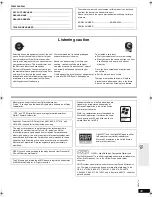 Предварительный просмотр 39 страницы Panasonic SCHT441W - HOME THEATER Operating Instructions Manual