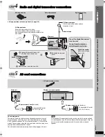 Предварительный просмотр 7 страницы Panasonic SCHT640W - DVD THEATER RECEIVER Operating Instructions Manual