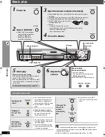 Предварительный просмотр 12 страницы Panasonic SCHT640W - DVD THEATER RECEIVER Operating Instructions Manual