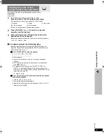 Предварительный просмотр 27 страницы Panasonic SCHT640W - DVD THEATER RECEIVER Operating Instructions Manual