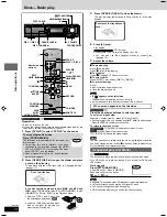 Предварительный просмотр 12 страницы Panasonic SCHT670 - RECEIVER W/5-DISK DV Operating Instructions Manual