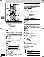 Предварительный просмотр 14 страницы Panasonic SCHT670 - RECEIVER W/5-DISK DV Operating Instructions Manual