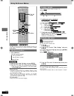 Предварительный просмотр 20 страницы Panasonic SCHT670 - RECEIVER W/5-DISK DV Operating Instructions Manual