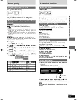 Предварительный просмотр 25 страницы Panasonic SCHT670 - RECEIVER W/5-DISK DV Operating Instructions Manual