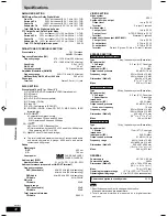 Предварительный просмотр 32 страницы Panasonic SCHT670 - RECEIVER W/5-DISK DV Operating Instructions Manual