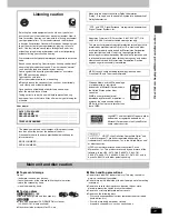 Предварительный просмотр 11 страницы Panasonic SCHT720 - RECEIVER W/5-DISK DV Operating Instructions Manual