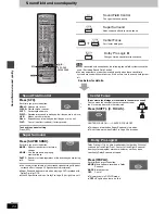 Предварительный просмотр 24 страницы Panasonic SCHT720 - RECEIVER W/5-DISK DV Operating Instructions Manual