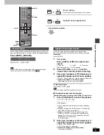 Предварительный просмотр 25 страницы Panasonic SCHT720 - RECEIVER W/5-DISK DV Operating Instructions Manual