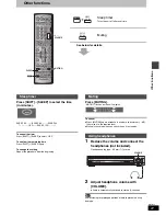 Предварительный просмотр 27 страницы Panasonic SCHT720 - RECEIVER W/5-DISK DV Operating Instructions Manual