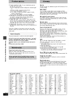 Предварительный просмотр 34 страницы Panasonic SCHT720 - RECEIVER W/5-DISK DV Operating Instructions Manual