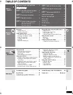 Предварительный просмотр 3 страницы Panasonic SCHT743 - HOME THEATER Operating Instructions Manual