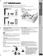 Предварительный просмотр 7 страницы Panasonic SCHT743 - HOME THEATER Operating Instructions Manual