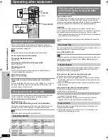 Предварительный просмотр 30 страницы Panasonic SCHT743 - HOME THEATER Operating Instructions Manual