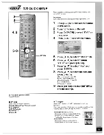 Предварительный просмотр 17 страницы Panasonic SCHT790V - DVD THEATER RECEIVER Operating Instructions Manual