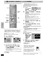 Предварительный просмотр 22 страницы Panasonic SCHT790V - DVD THEATER RECEIVER Operating Instructions Manual