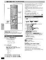 Предварительный просмотр 28 страницы Panasonic SCHT790V - DVD THEATER RECEIVER Operating Instructions Manual