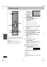 Предварительный просмотр 38 страницы Panasonic SCHT800V - DVD THEATER RECEIVER Operating Instructions Manual