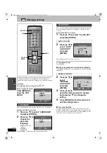 Предварительный просмотр 42 страницы Panasonic SCHT800V - DVD THEATER RECEIVER Operating Instructions Manual