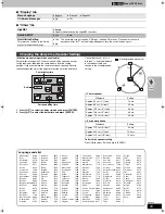 Preview for 29 page of Panasonic SCHT820V - HOME THEATER RECEIVER Operating Instructions Manual