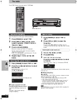 Preview for 42 page of Panasonic SCHT820V - HOME THEATER RECEIVER Operating Instructions Manual