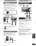 Preview for 47 page of Panasonic SCHT820V - HOME THEATER RECEIVER Operating Instructions Manual