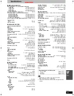 Preview for 53 page of Panasonic SCHT820V - HOME THEATER RECEIVER Operating Instructions Manual