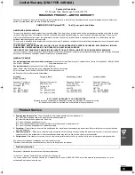 Preview for 55 page of Panasonic SCHT820V - HOME THEATER RECEIVER Operating Instructions Manual