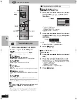 Предварительный просмотр 20 страницы Panasonic SCHT830V - DVD THEATER RECEIVER Operating Instructions Manual