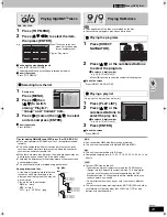 Предварительный просмотр 23 страницы Panasonic SCHT830V - DVD THEATER RECEIVER Operating Instructions Manual