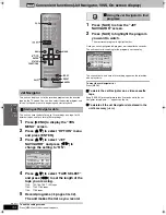 Предварительный просмотр 34 страницы Panasonic SCHT830V - DVD THEATER RECEIVER Operating Instructions Manual