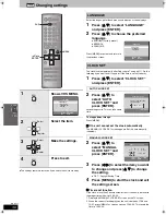 Предварительный просмотр 36 страницы Panasonic SCHT830V - DVD THEATER RECEIVER Operating Instructions Manual