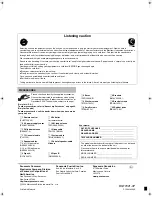 Предварительный просмотр 52 страницы Panasonic SCHT830V - DVD THEATER RECEIVER Operating Instructions Manual