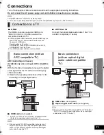 Preview for 11 page of Panasonic SCHTB500 - HOME THEATER AUDIO SYSTEM Operating Instructions Manual